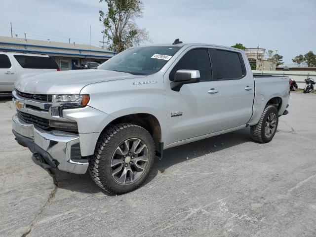 3GCUYDED8MG243103 - 2021 CHEVROLET SILVERADO K1500 LT SILVER photo 1