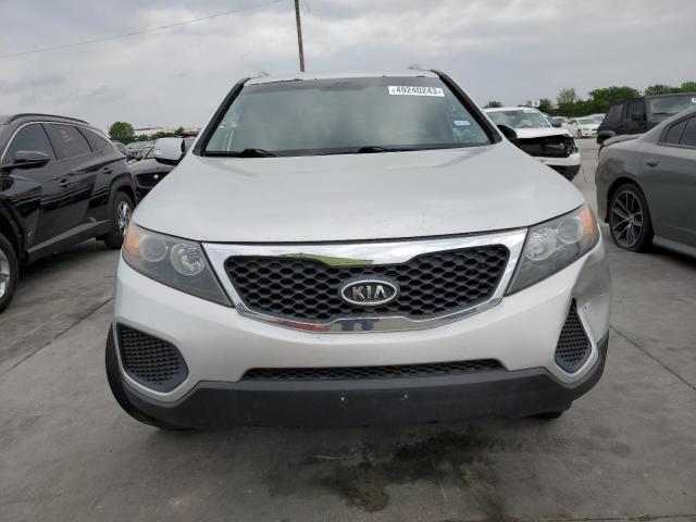 5XYKT4A21DG388959 - 2013 KIA SORENTO LX SILVER photo 5