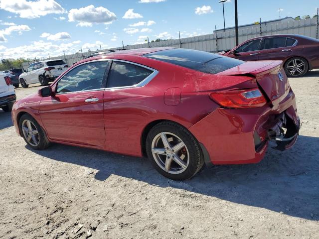 1HGCT1B77EA001203 - 2014 HONDA ACCORD EX RED photo 2