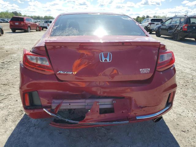 1HGCT1B77EA001203 - 2014 HONDA ACCORD EX RED photo 6