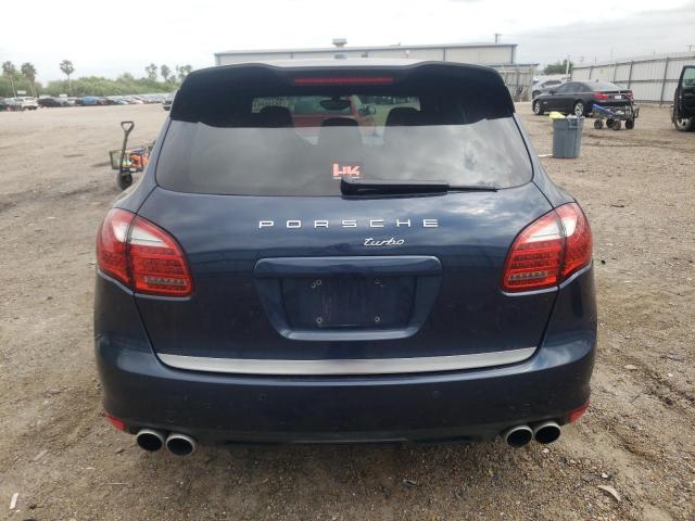 WP1AC2A24CLA80900 - 2012 PORSCHE CAYENNE TURBO BLUE photo 6