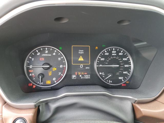 4S4BTGPD6L3269801 - 2020 SUBARU OUTBACK TOURING LDL ნაცრისფერი ფოტო 9