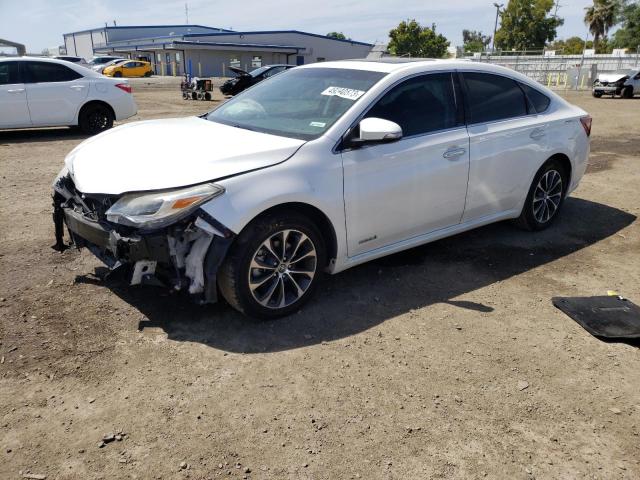 4T1BD1EB0GU048352 - 2016 TOYOTA AVALON HYBRID WHITE photo 1