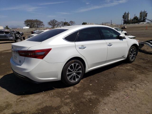 4T1BD1EB0GU048352 - 2016 TOYOTA AVALON HYBRID WHITE photo 3