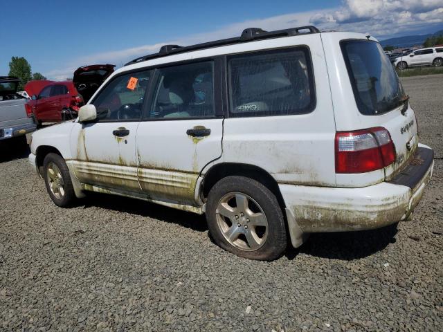 JF1SF65661H710522 - 2001 SUBARU FORESTER S WHITE photo 2