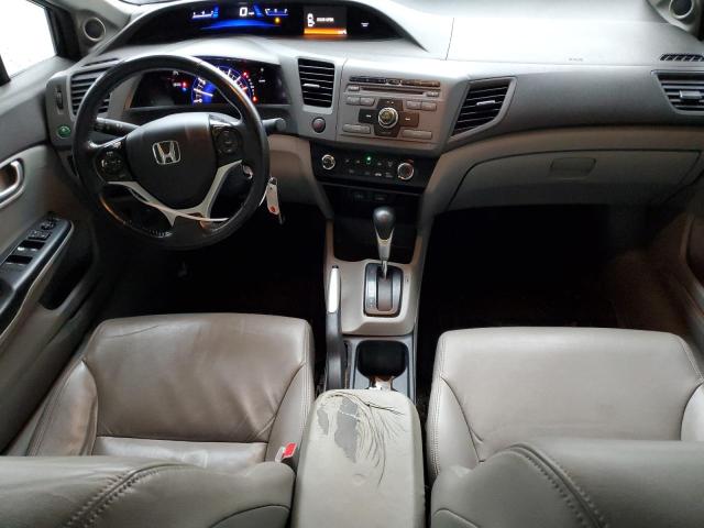 19XFB2F99CE000094 - 2012 HONDA CIVIC EXL შავი ფოტო 8