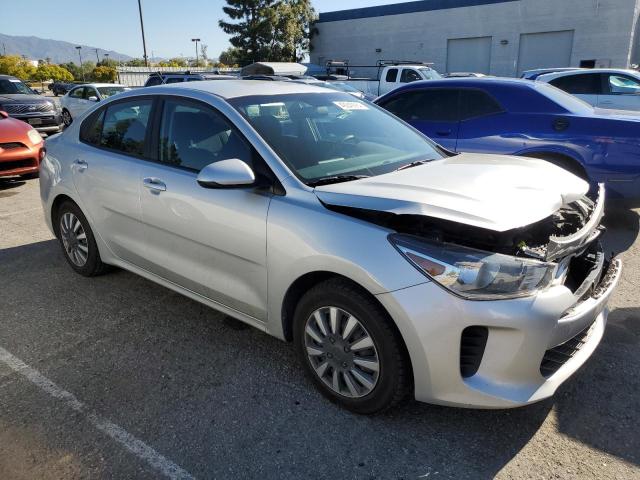 3KPA24AB1JE120176 - 2018 KIA RIO LX SILVER photo 4