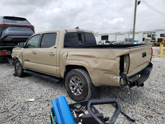 5TFAZ5CNXJX069186 - 2018 TOYOTA TACOMA DOUBLE CAB TAN photo 2