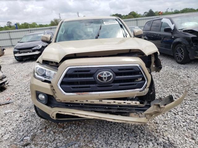 5TFAZ5CNXJX069186 - 2018 TOYOTA TACOMA DOUBLE CAB TAN photo 5