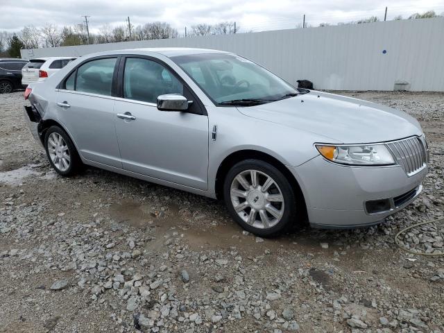 3LNHL2GC8AR627189 - 2010 LINCOLN MKZ SILVER photo 4