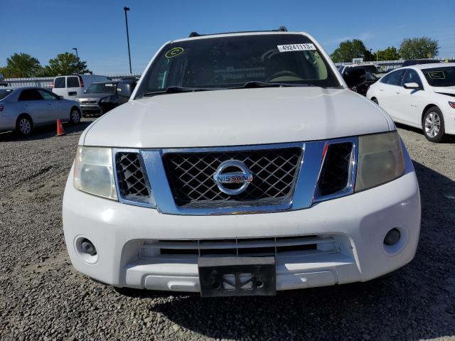 5N1AR1NN1AC620887 - 2010 NISSAN PATHFINDER S 白色 照片 5