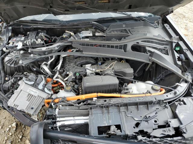 1FM5K8AW4MNA19656 - 2021 FORD EXPLORER POLICE INTERCEPTOR TWO TONE photo 12