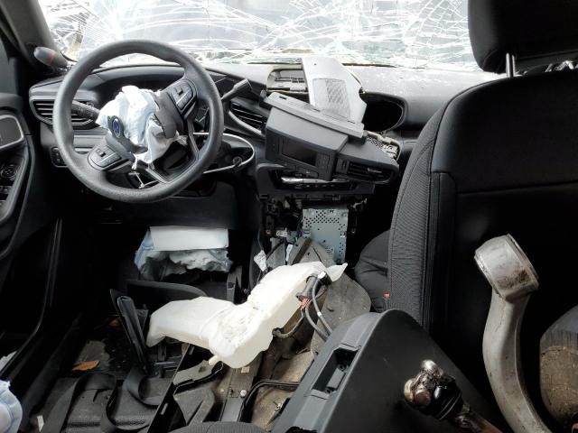 1FM5K8AW4MNA19656 - 2021 FORD EXPLORER POLICE INTERCEPTOR TWO TONE photo 8