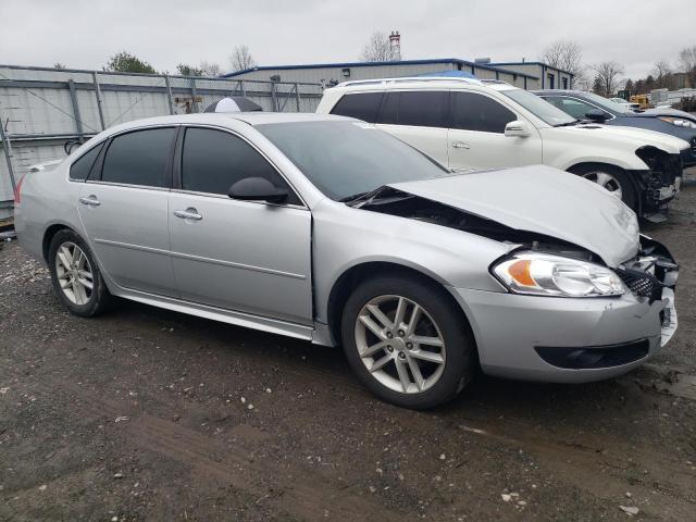 2G1WC5E38E1167227 - 2014 CHEVROLET IMPALA LIM LTZ SILVER photo 4