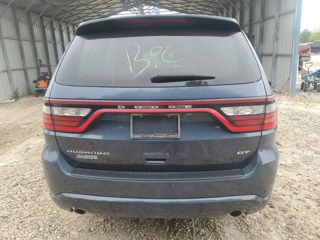 1C4RDHDG2MC845938 - 2021 DODGE DURANGO GT BLUE photo 6