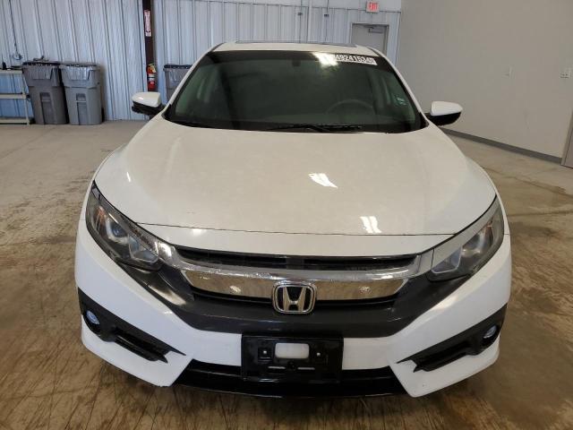 19XFC1F3XJE201583 - 2018 HONDA CIVIC EX WHITE photo 5