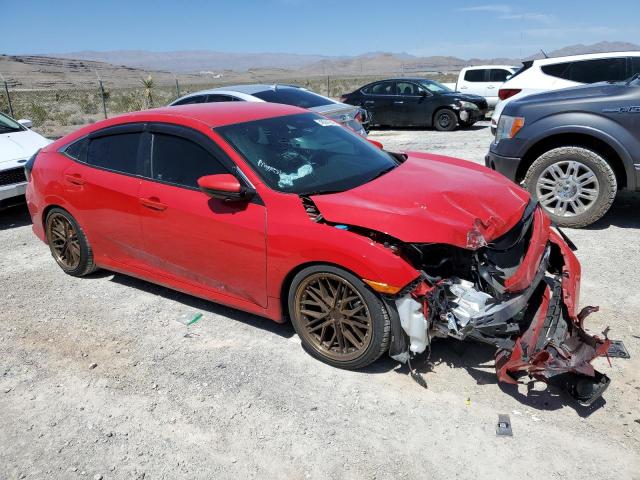 2HGFC2F85MH533247 - 2021 HONDA CIVIC SPORT 红色 照片 4