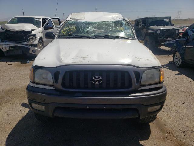 5TEPM62N93Z262070 - 2003 TOYOTA TACOMA WHITE photo 5