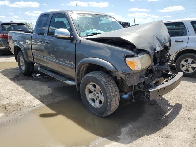 5TBBT44185S470784 - 2005 TOYOTA TUNDRA ACCESS CAB SR5 GRAY photo 4