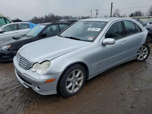 WDBRF92HX7F917918 - 2007 MERCEDES-BENZ C 280 4MATIC SILVER photo 1