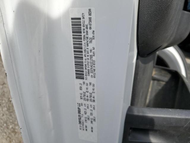 3C6TRVAG1EE127695 - 2014 RAM PROMASTER 1500 STANDARD WHITE photo 13