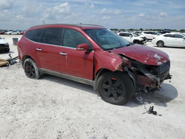 1GNEV23D89S153185 - 2009 CHEVROLET TRAVERSE LT RED photo 4