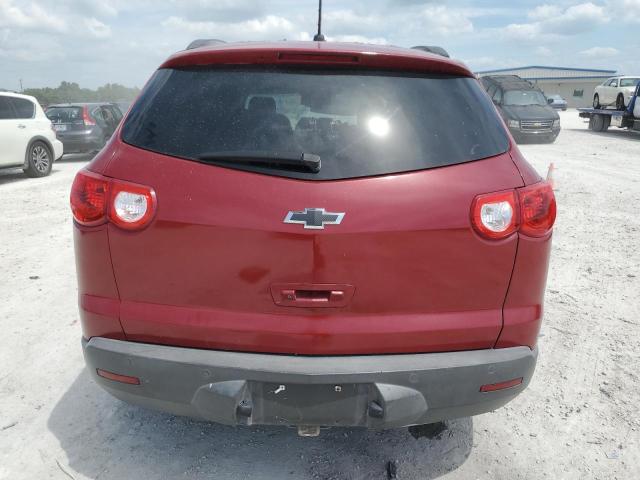 1GNEV23D89S153185 - 2009 CHEVROLET TRAVERSE LT RED photo 6