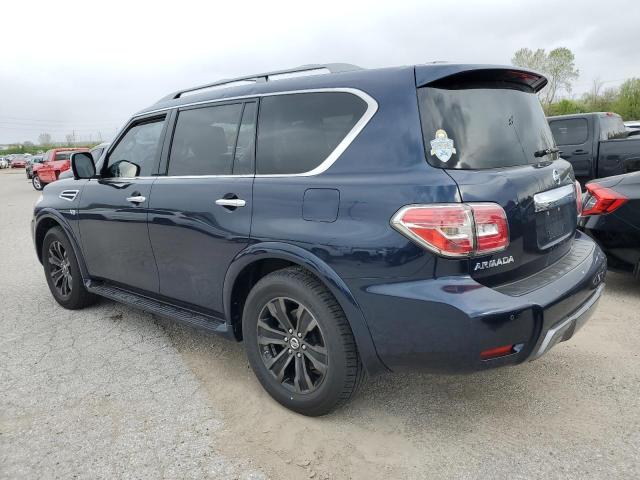 JN8AY2NF4K9353057 - 2019 NISSAN ARMADA PLATINUM BLUE photo 2