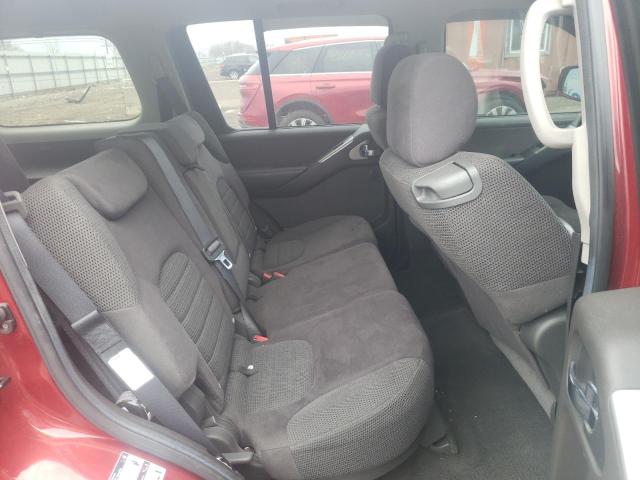 5N1AR18W26C607108 - 2006 NISSAN PATHFINDER LE 红色 照片 11