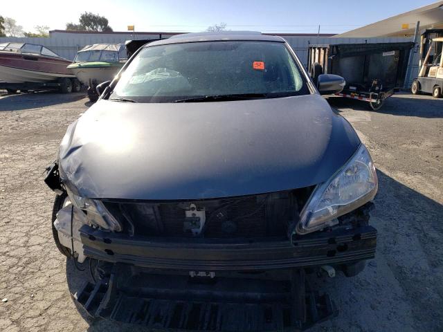 3N1AB7AP0FY363113 - 2015 NISSAN SENTRA S GRAY photo 5