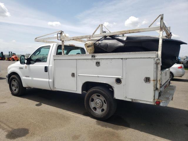 1FDWF34P27EB16830 - 2007 FORD F350 SRW SUPER DUTY WHITE photo 2