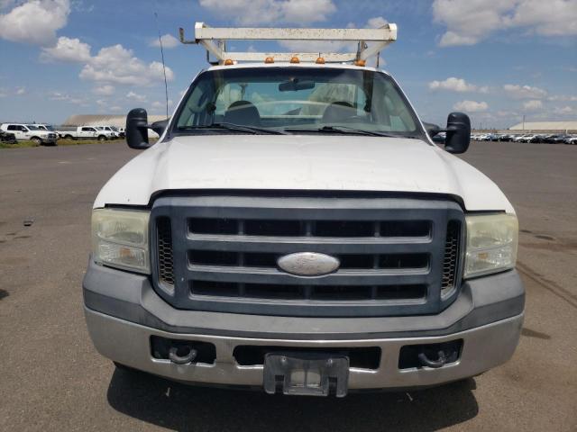 1FDWF34P27EB16830 - 2007 FORD F350 SRW SUPER DUTY WHITE photo 5