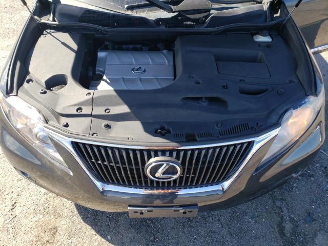 2T2BK1BA3BC094233 - 2011 LEXUS RX 350 GRAY photo 11