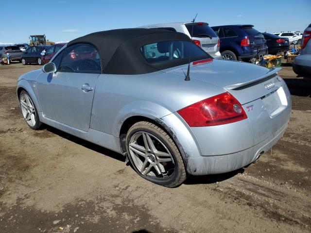 TRUUT28N041012823 - 2004 AUDI TT QUATTRO SILVER photo 2