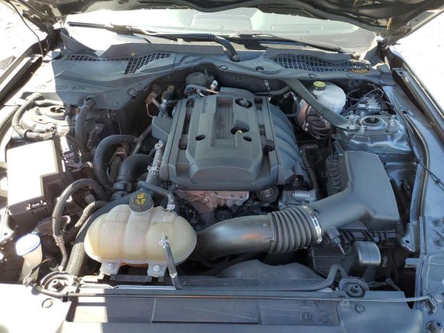 1FATP8UH1L5137128 - 2020 FORD MUSTANG GRAY photo 11