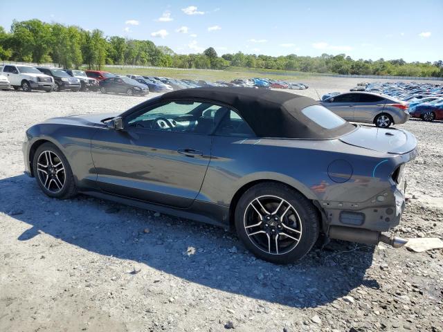 1FATP8UH1L5137128 - 2020 FORD MUSTANG GRAY photo 2