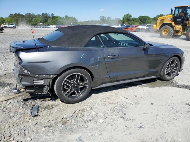 1FATP8UH1L5137128 - 2020 FORD MUSTANG GRAY photo 3