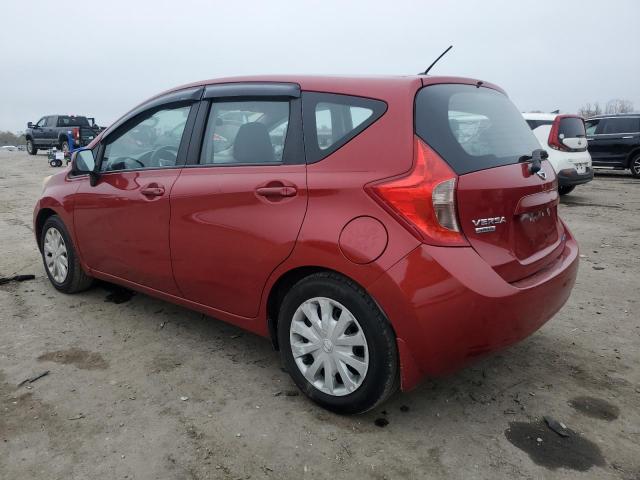 3N1CE2CP3EL373646 - 2014 NISSAN VERSA NOTE S RED photo 2