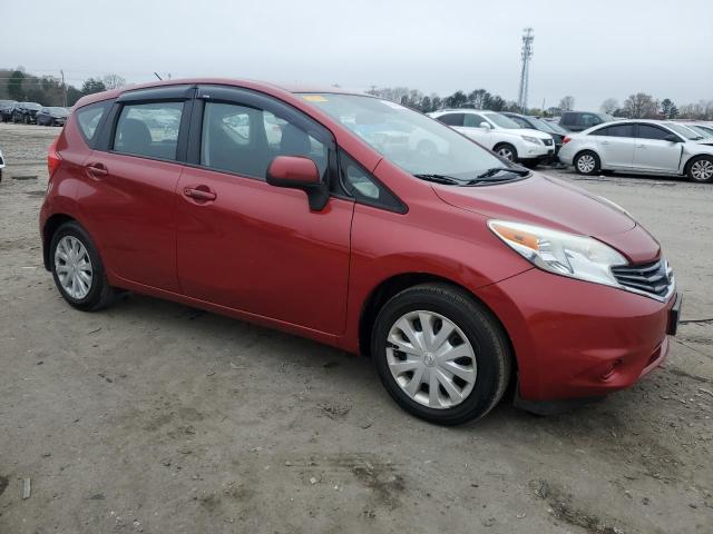 3N1CE2CP3EL373646 - 2014 NISSAN VERSA NOTE S RED photo 4