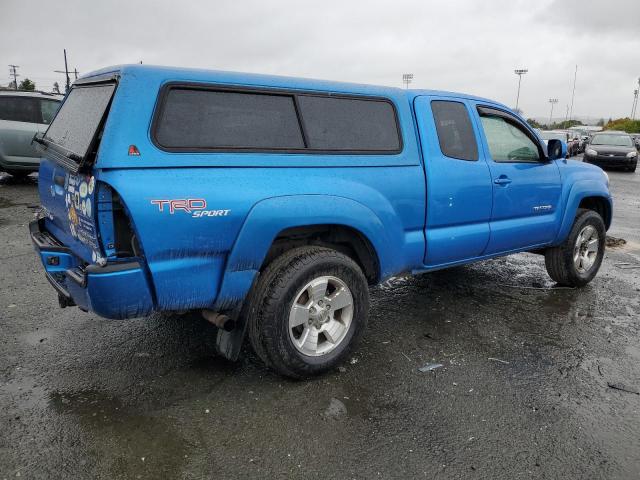 5TETU62N65Z040927 - 2005 TOYOTA TACOMA PRERUNNER ACCESS CAB BLUE photo 3
