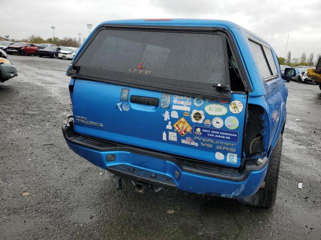 5TETU62N65Z040927 - 2005 TOYOTA TACOMA PRERUNNER ACCESS CAB BLUE photo 6