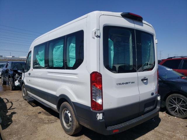 1FDAX2C80MKA81570 - 2021 FORD TRANSIT T-350 WHITE photo 2