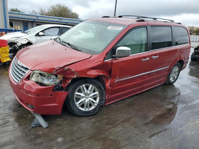 2A8HR64X38R814849 - 2008 CHRYSLER TOWN & COU LIMITED RED photo 1
