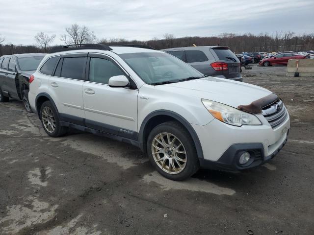 4S4BRBCCXD3266450 - 2013 SUBARU OUTBACK 2.5I PREMIUM WHITE photo 4