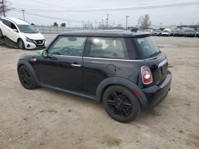 WMWSU3C59DT688751 - 2013 MINI COOPER BLACK photo 2