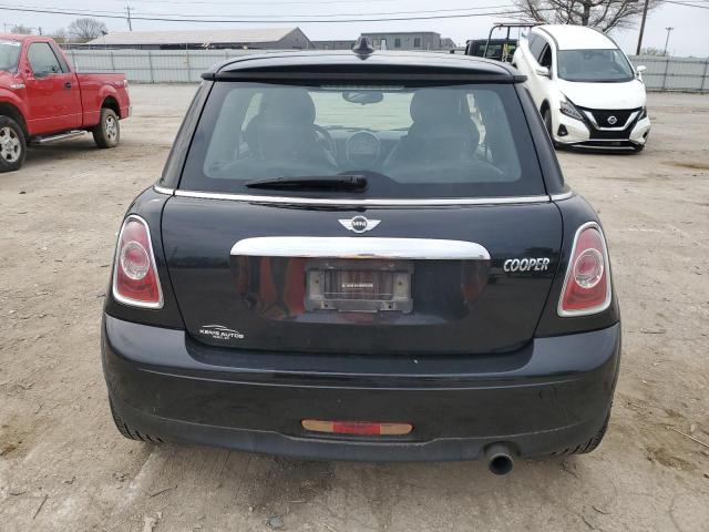 WMWSU3C59DT688751 - 2013 MINI COOPER BLACK photo 6