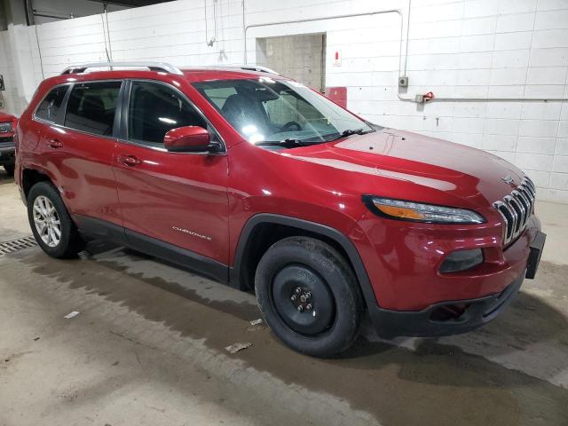 1C4PJMCB8HD226677 - 2017 JEEP CHEROKEE LATITUDE RED photo 4