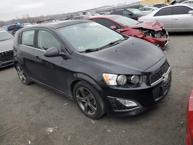 1G1JG6SBXD4231478 - 2013 CHEVROLET SONIC RS BLACK photo 4