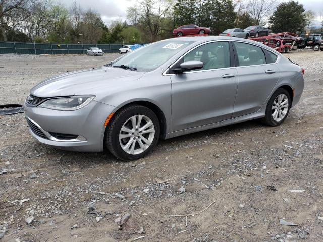 1C3CCCAB7FN562483 - 2015 CHRYSLER 200 LIMITED SILVER photo 1
