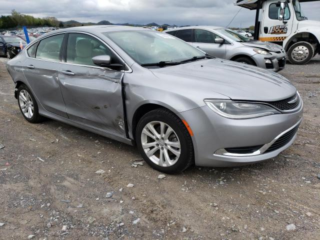 1C3CCCAB7FN562483 - 2015 CHRYSLER 200 LIMITED SILVER photo 4